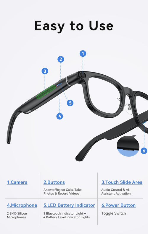 Nainfit N1 Smart Glasses